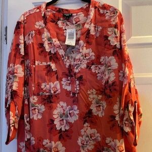 Harper Georgette Pullover 3/4 Sleeve Blouse